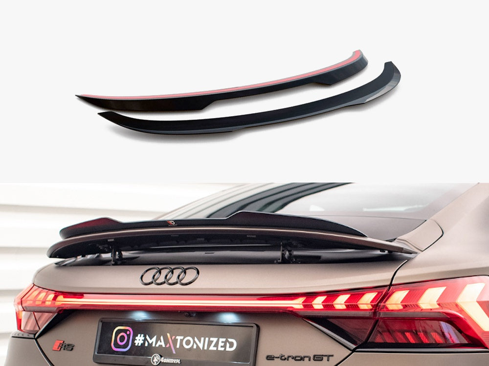 Maxton Design Spoiler CAP Audi e-Tron GT / RS GT RS Mk1