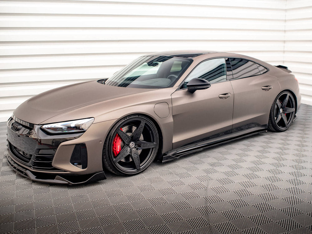 Maxton Design Side Skirts Diffusers V.2 Audi e-Tron GT / RS GT Mk1