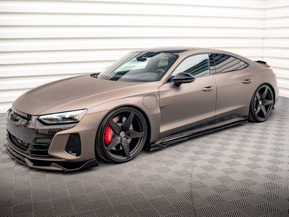 Maxton Design Side Skirts Diffusers V.2 Audi e-Tron GT / RS GT Mk1