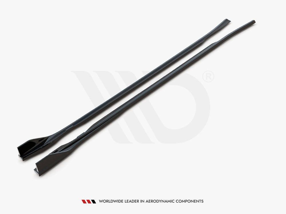 Maxton Design Side Skirts Diffusers V.2 Audi e-Tron GT / RS GT Mk1