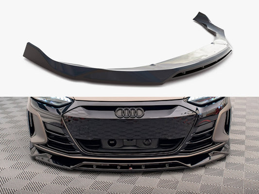 Maxton Design Front Splitter V.2 Audi e-Tron GT / RS GT Mk1