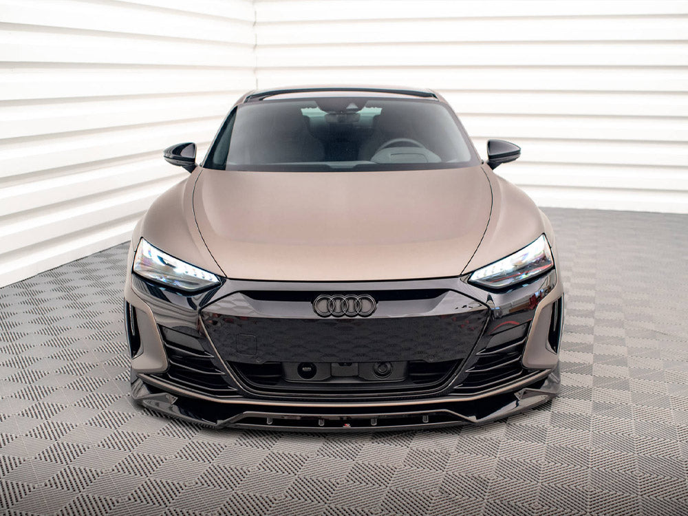 Maxton Design Front Splitter V.2 Audi e-Tron GT / RS GT Mk1