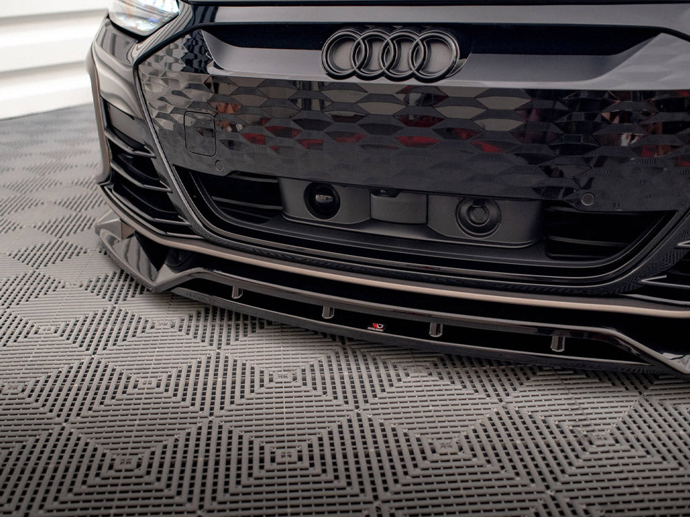 Maxton Design Front Splitter V.2 Audi e-Tron GT / RS GT Mk1