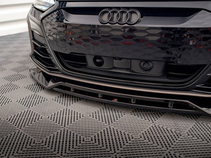 Maxton Design Front Splitter V.2 Audi e-Tron GT / RS GT Mk1
