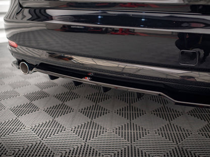 Maxton Design Central Rear Splitter (Vertical Bars) BMW 3 GT F34