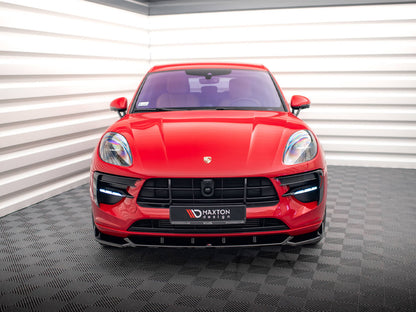 Maxton Design Front Splitter V.1 Porsche Macan GTS / Sport Design Mk1 Facelift
