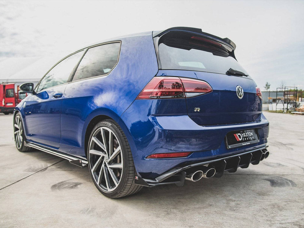 Maxton Design Rear Side Flaps Volkswagen Golf R Mk7 Facelift