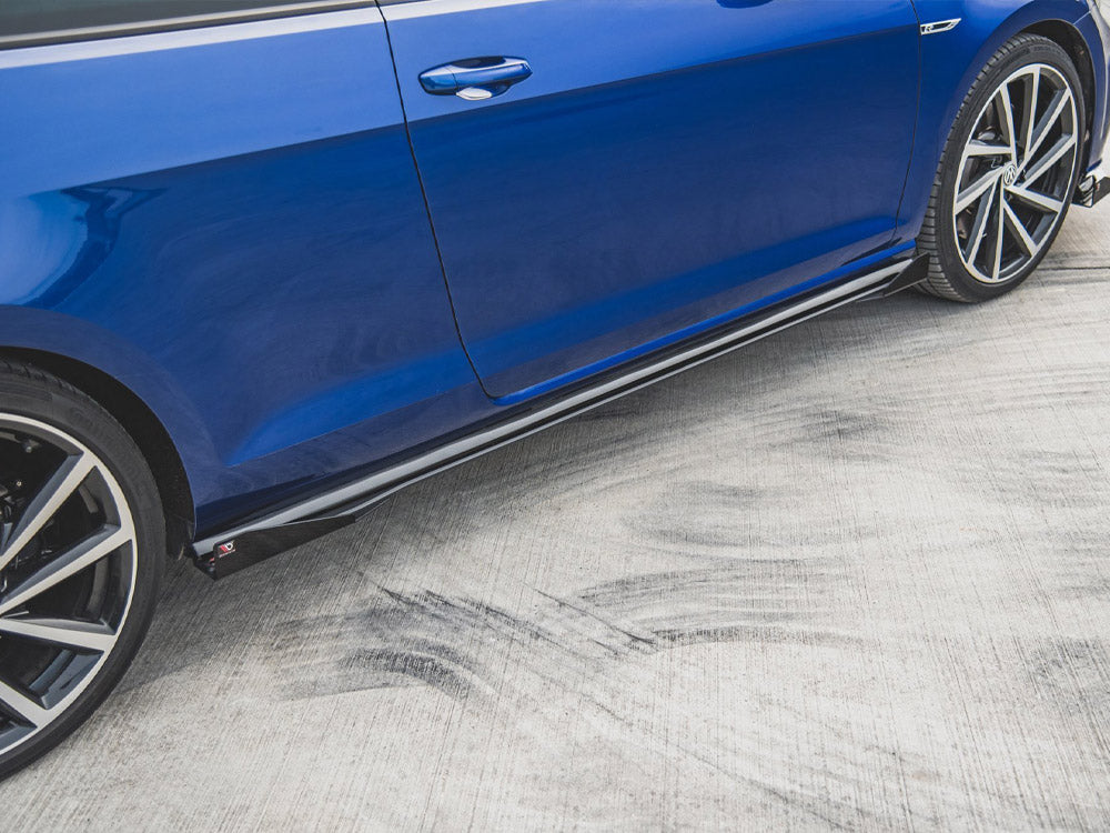 Maxton Design Side Flaps Volkswagen Golf R / R-Line Mk7 Facelift