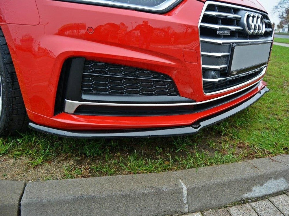 Maxton Design Front Splitter V.2 Audi S5 / A5 S-line F5 Coupe / Sportback (2016-)
