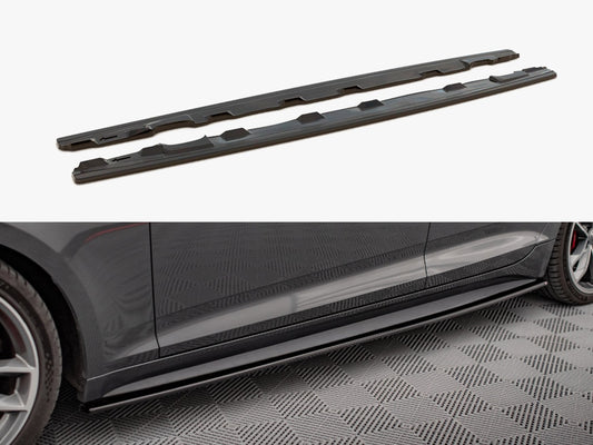 Maxton Design Side Skirts Diffusers Audi S5 / A5 S-Line F5 Sportback