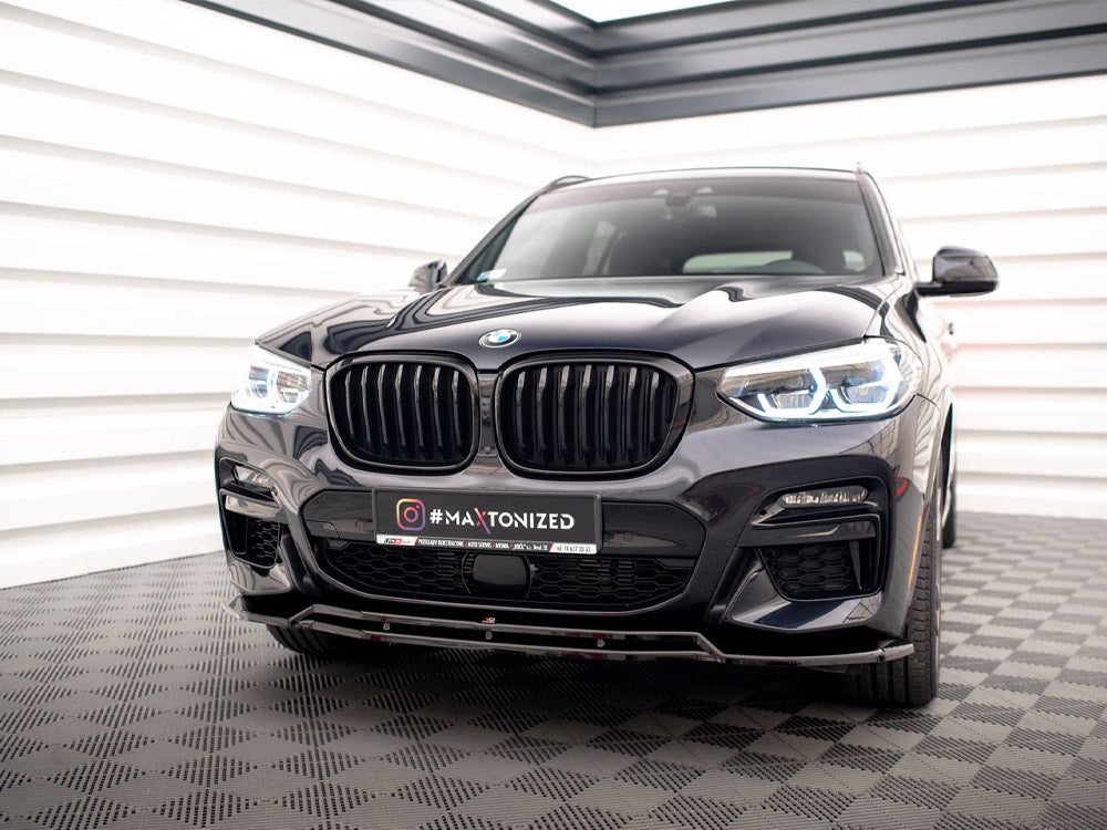 Maxton Design Front Splitter V.1 for BMW X3 M40d / M40i / M-Pack G01
