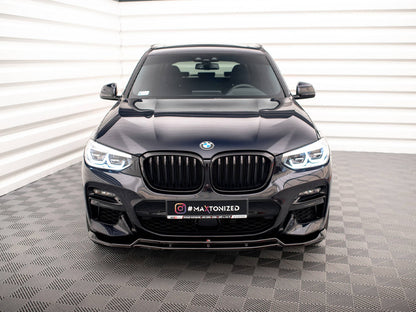Maxton Design Front Splitter V.1 for BMW X3 M40d / M40i / M-Pack G01