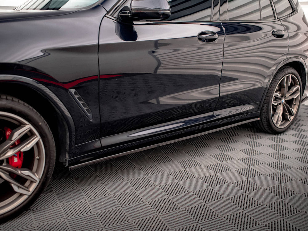 Maxton Design Side Skirts Diffusers V.1 BMW X3 M40d / M40i / M-Pack G01