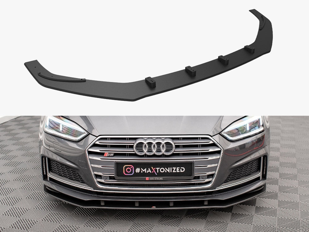 Maxton Design Street PRO Front Splitter Audi A5 S-Line / S5 Coupe / Sportback F5