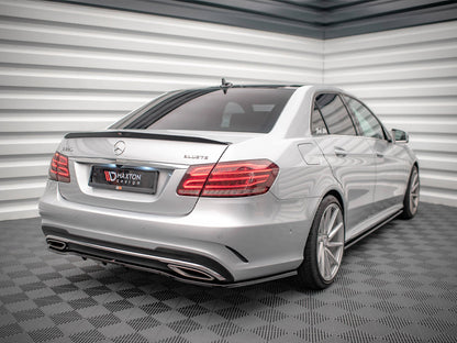 Maxton Design Spoiler Cap Mercedes E63 AMG / AMG-Line Sedan W212 Facelift