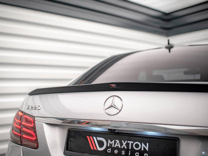 Maxton Design Spoiler Cap Mercedes E63 AMG / AMG-Line Sedan W212 Facelift
