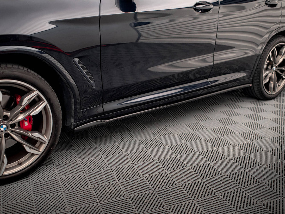 Maxton Design Side Skirts Diffusers V.2 BMW X3 M40d / M40i / M-Pack G01