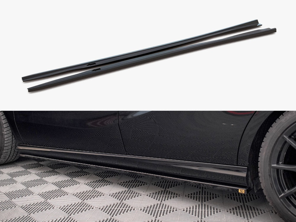 Maxton Design Side Skirts Diffusers Mercedes B W246 Facelift
