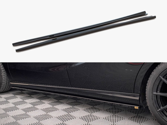 Maxton Design Side Skirts Diffusers Mercedes B W246 Facelift