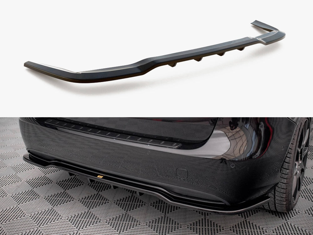 Maxton Design Rear Splitter (Vertical Bars) Mercedes B W246 Facelift