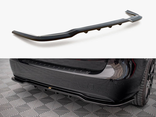 Maxton Design Rear Splitter (Vertical Bars) Mercedes B W246 Facelift
