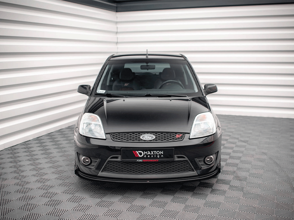 Maxton Design Street PRO Front Splitter V.1 + Flaps Ford Fiesta ST Mk6