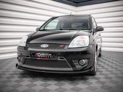 Maxton Design Street PRO Front Splitter V.1 + Flaps Ford Fiesta ST Mk6