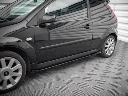 Maxton Design Street PRO Side Skirts Diffusers + Flaps Ford Fiesta ST Mk6
