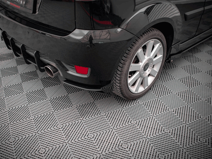 Maxton Design Street PRO Rear Side Splitters + Flaps Ford Fiesta ST Mk6