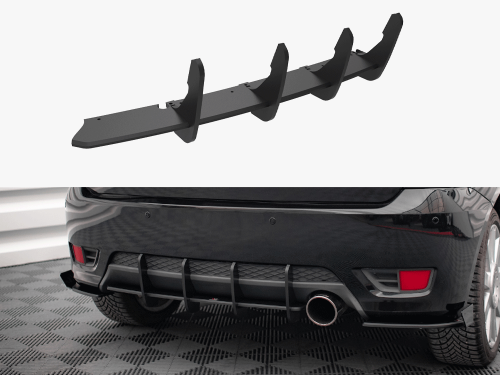 Maxton Design Street PRO Rear Diffuser Ford Fiesta ST Mk6