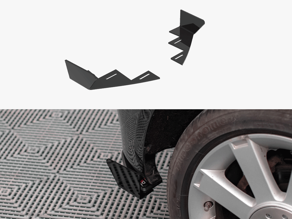 Maxton Design Rear Side Flaps Ford Fiesta ST Mk6