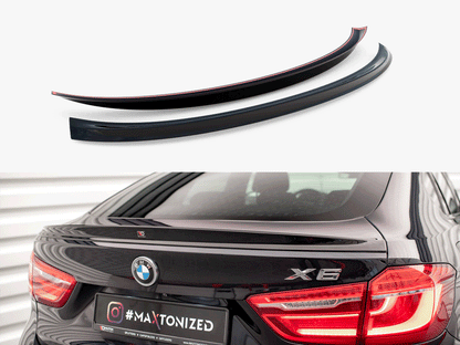 Maxton Design Spoiler CAP 3D V.2 BMW X6 F16 M-Pack / X6 M F86