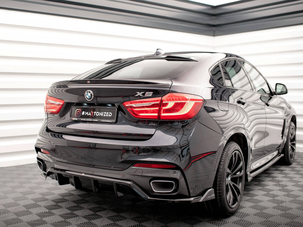 Maxton Design Spoiler CAP 3D V.2 BMW X6 F16 M-Pack / X6 M F86