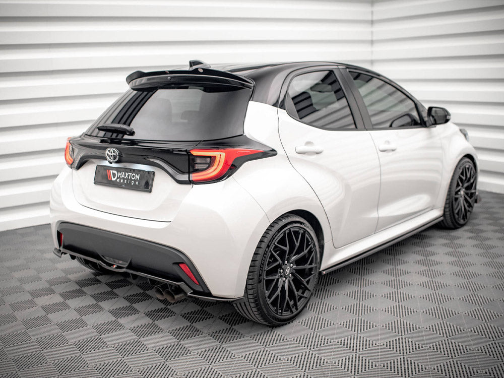 Maxton Design Rear Splitter V.2 (Vertical Bars) Toyota Yaris Mk4