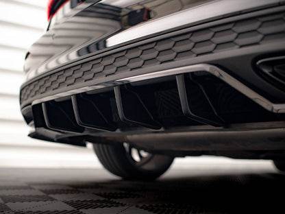 Maxton Design Central Rear Splitter (Vertical Bars) Audi A3 S-Line Sedan 8Y