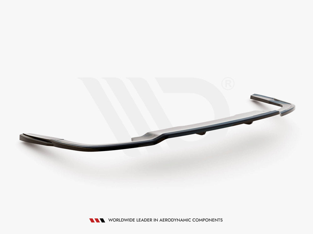 Maxton Design Central Rear Splitter (Vertical Bars) Audi A5 S-Line F5 Facelift