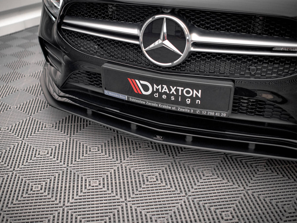 Maxton Design Street PRO Front Splitter Mercedes A35 AMG / AMG-Line Aero Pack W177