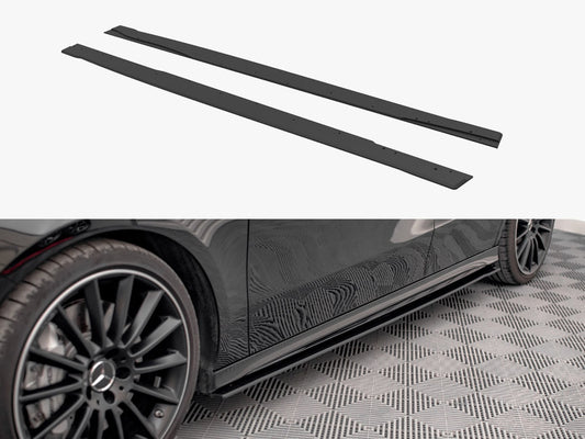 Maxton Design Street PRO Side Skirts Diffusers Mercedes A35 AMG / AMG-Line Aero Pack W177