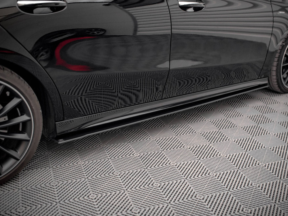 Maxton Design Street PRO Side Skirts Diffusers Mercedes A35 AMG / AMG-Line Aero Pack W177