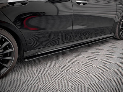 Maxton Design Street PRO Side Skirts Diffusers Mercedes A35 AMG / AMG-Line Aero Pack W177