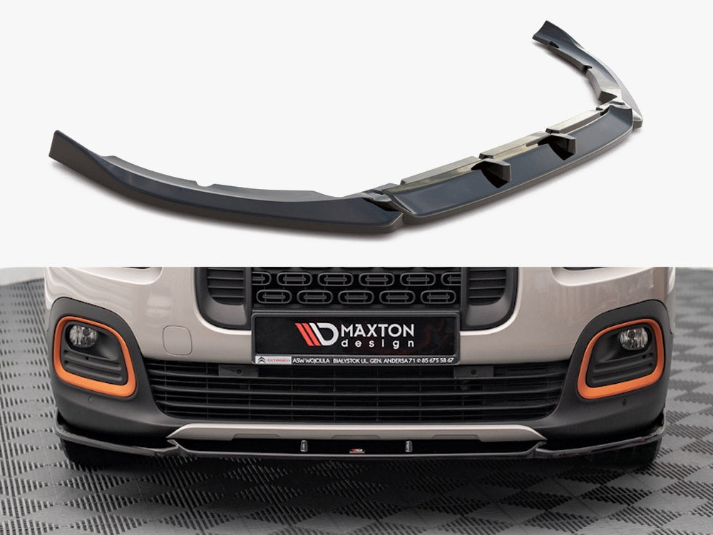 Maxton Design Front Splitter Citroen Berlingo Mk3