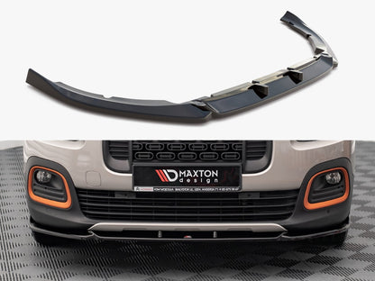 Maxton Design Front Splitter Citroen Berlingo Mk3