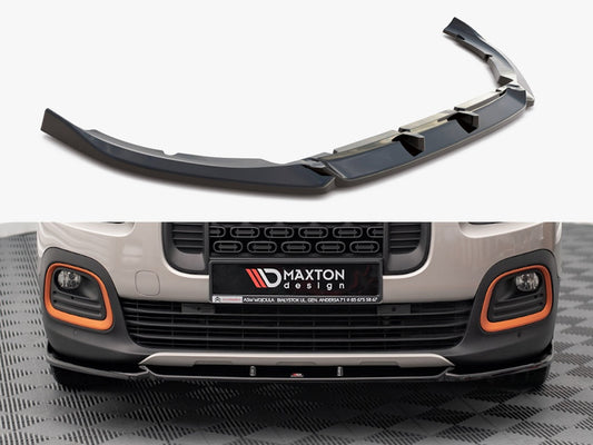 Maxton Design Front Splitter Citroen Berlingo Mk3