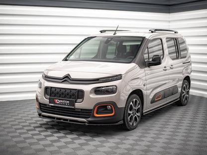 Maxton Design Front Splitter Citroen Berlingo Mk3