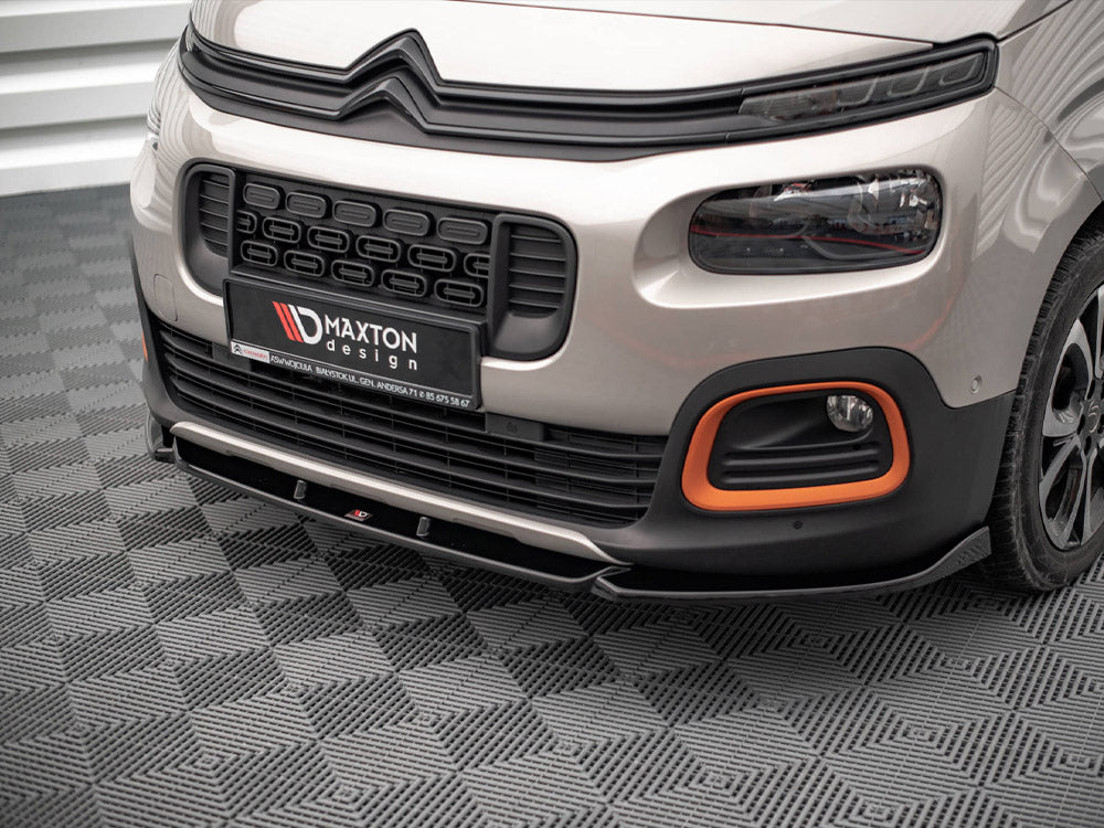 Maxton Design Front Splitter Citroen Berlingo Mk3