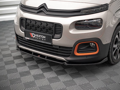 Maxton Design Front Splitter Citroen Berlingo Mk3