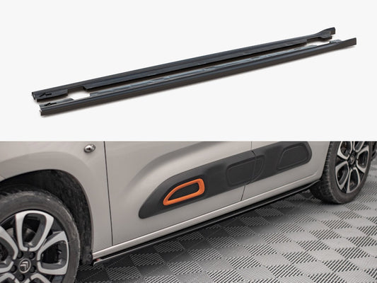 Maxton Design Side Skirts Diffusers Citroen Berlingo Mk3