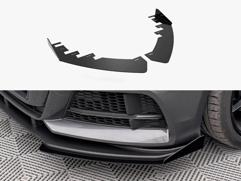 Maxton Design Front Flaps Audi S3 / A3 S-Line Sportback 8V Facelift