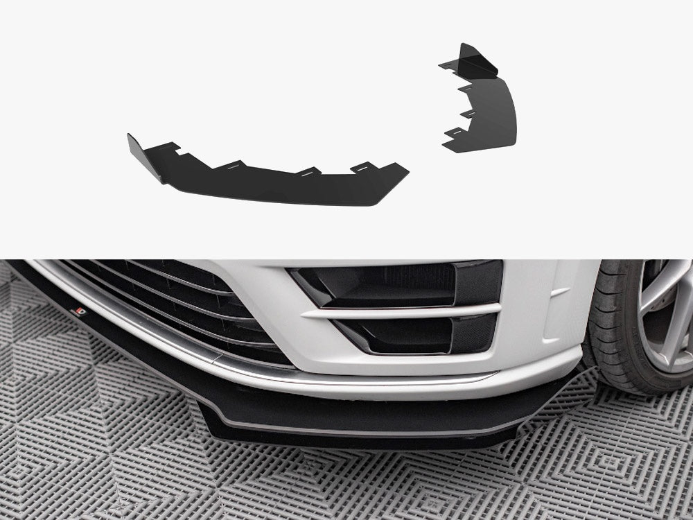 Maxton Design Front Flaps VW Golf R Mk7