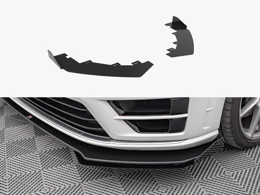 Maxton Design Front Flaps VW Golf R Mk7